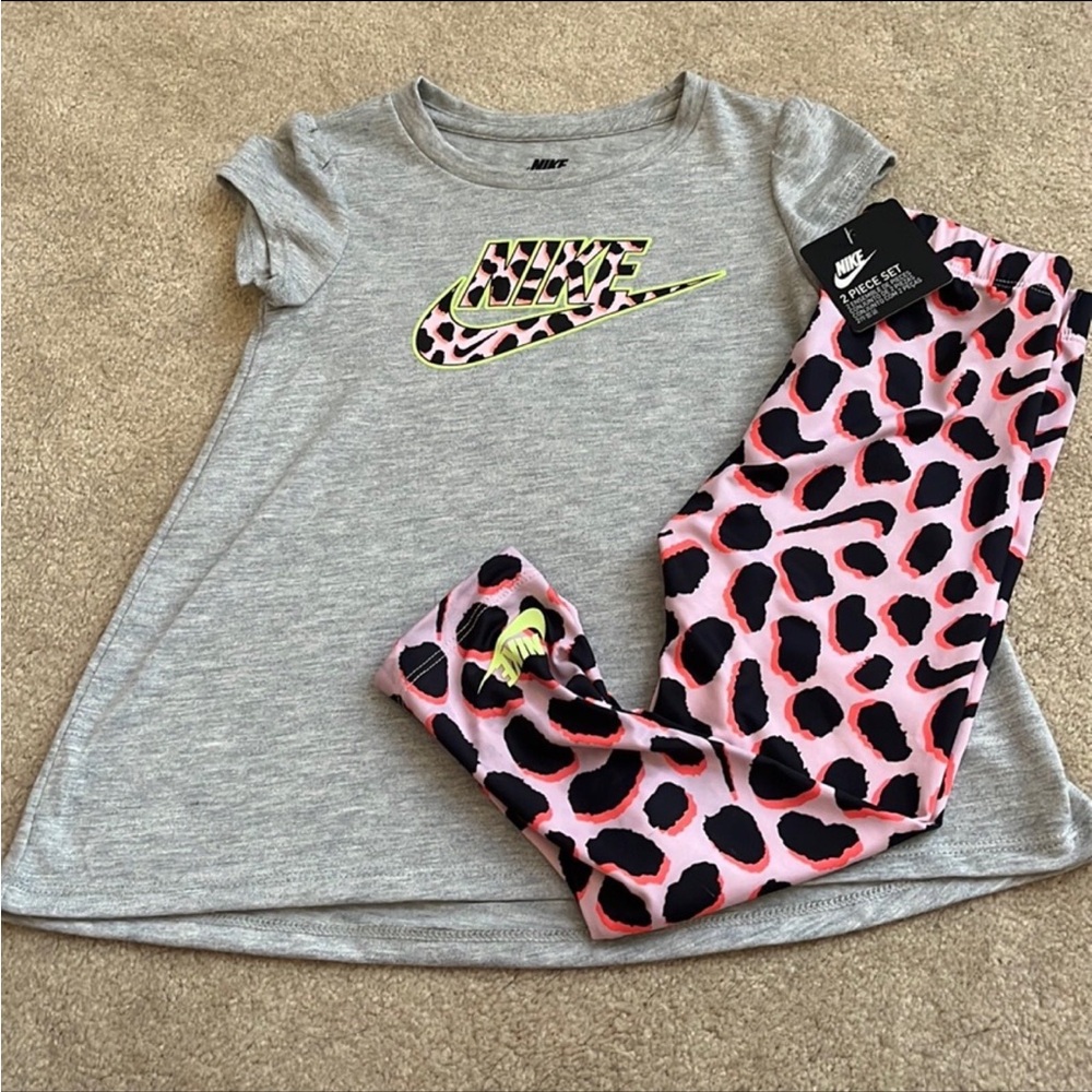 Nike girls leggings set